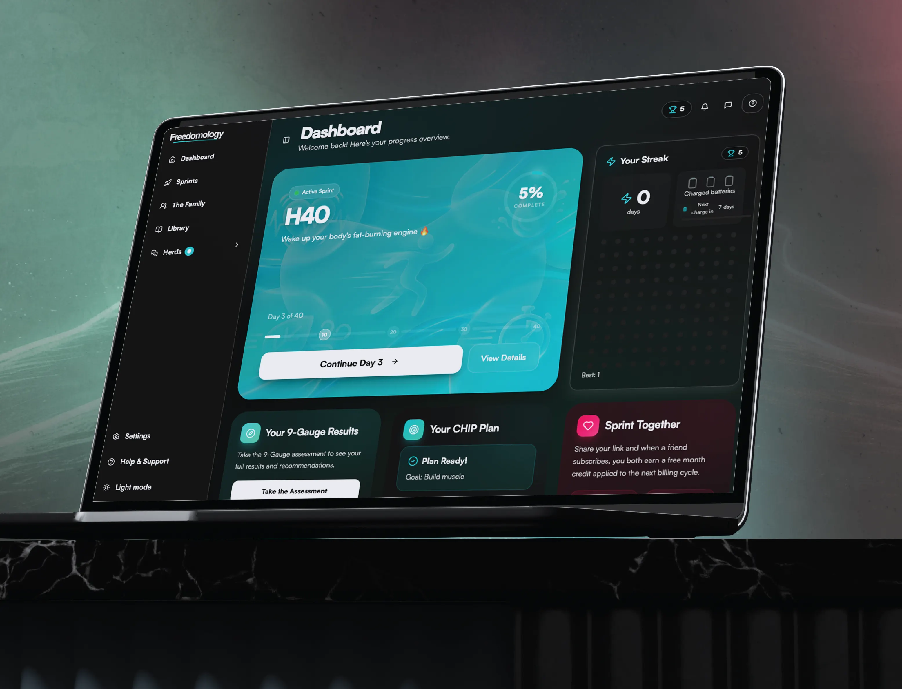 H40 Health Sprint product